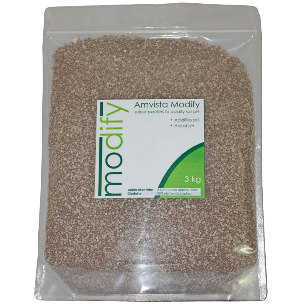 Amvista Modify 3KG -Sulphur Pastilles To Acidify Soils 1 Amvista Modify 3KG -Sulphur Pastilles To Acidify Soils