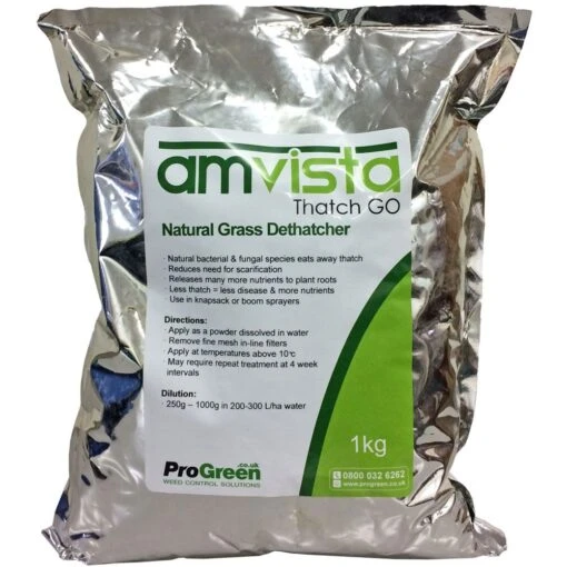 Amvista Thatch GO 1KG - Naturally Reduces Thatch Layer In Lawns -Garden Supplies Sales Shop amvista thatchgo web