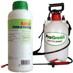 Gallup Home & Garden 1L With 5L Pressure Sprayer Bundle