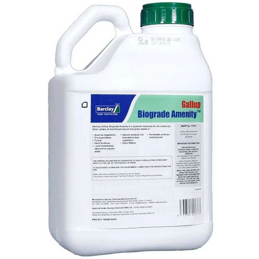 Gallup Biograde Amenity 5L - Legal For Use In Public Areas 1 Gallup Biograde Amenity 5L - Legal For Use In Public Areas