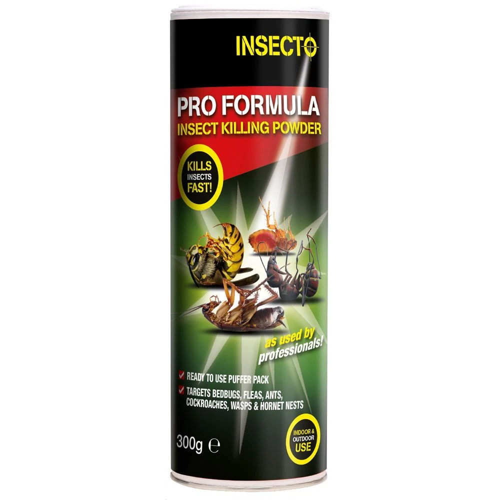 Insecto Pro Formula Killing Powder 300g- Professional Quality 1 Insecto Pro Formula Killing Powder 300g- Professional Quality