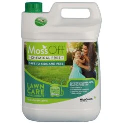 MossOff Chemical Free Lawn 5L-Moss Control For Lawns & Turf