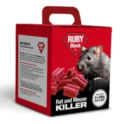 Ruby Blocks 25 Wax Blocks 1.5kg (5 X 300g Packs)