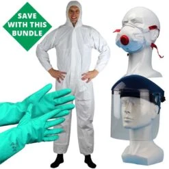 Safety Clothing Bundle -Garden Supplies Sales Shop safety bundle with message 1