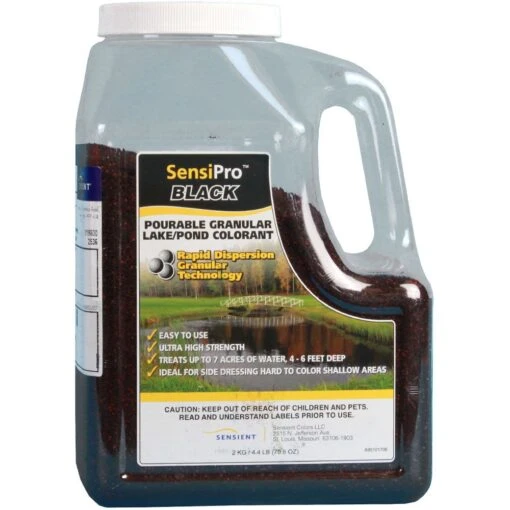 Sensipro Black 2KG - Granular Dye To Control Aquatic Weeds -Garden Supplies Sales Shop sensipro pond dye web