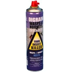 Digrain Wasps & Hornets Destroyer 600ml -Garden Supplies Sales Shop wasp spray no lid