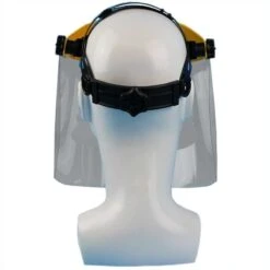 Face Shield Complete (Yellow) -Garden Supplies Sales Shop yellow spray shied rear